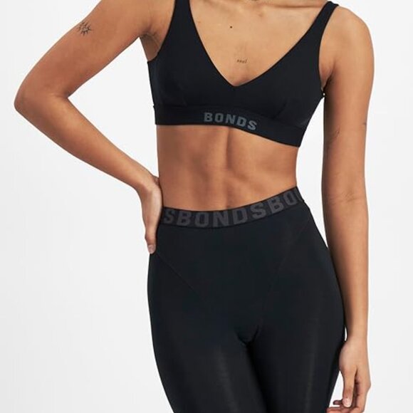 Women's Anti-Chafing Bralette Bra, Chafe Off Bralette Viscose/Bamboo Moisture - Picture 7 of 8